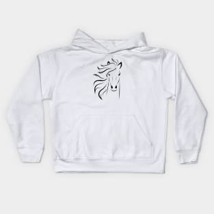 horse Design Kids Hoodie